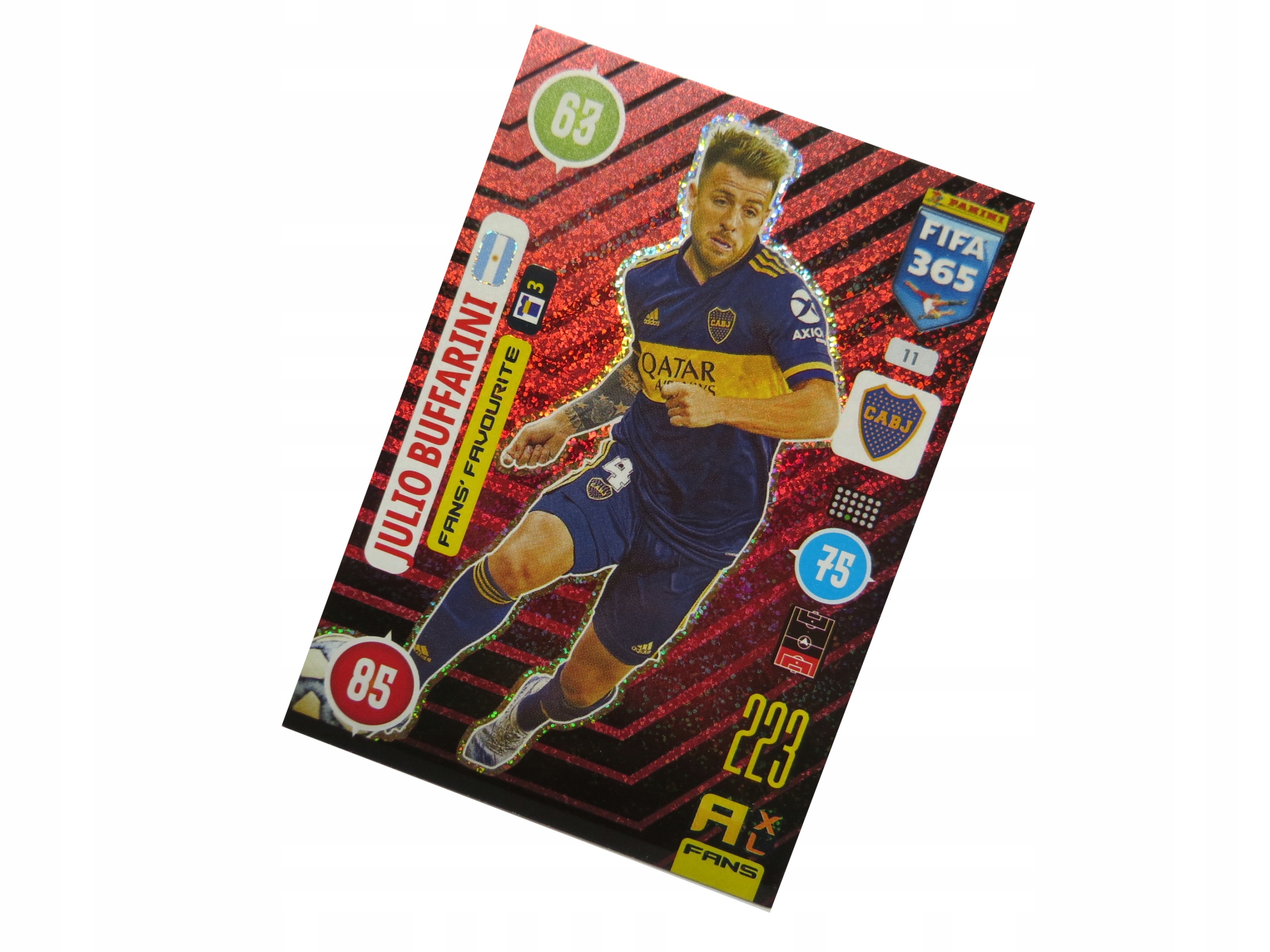 Panini Fifa 365 2021 Karty Piłkarskie Fans Favourite Buffarini 11 Boca