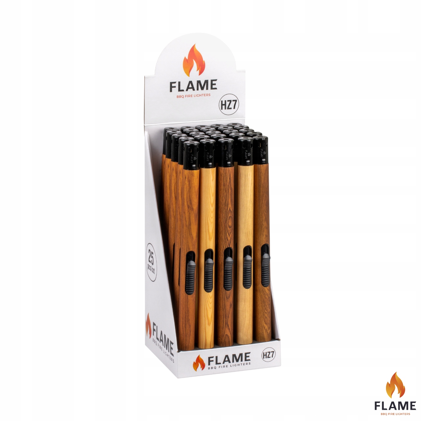 Zapalarka zapalniczka FLAME HZ7 1 sztuka drewno