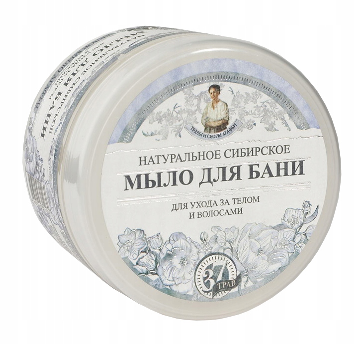 

Babuszka Mydło do ciała i włosów białe naturalne