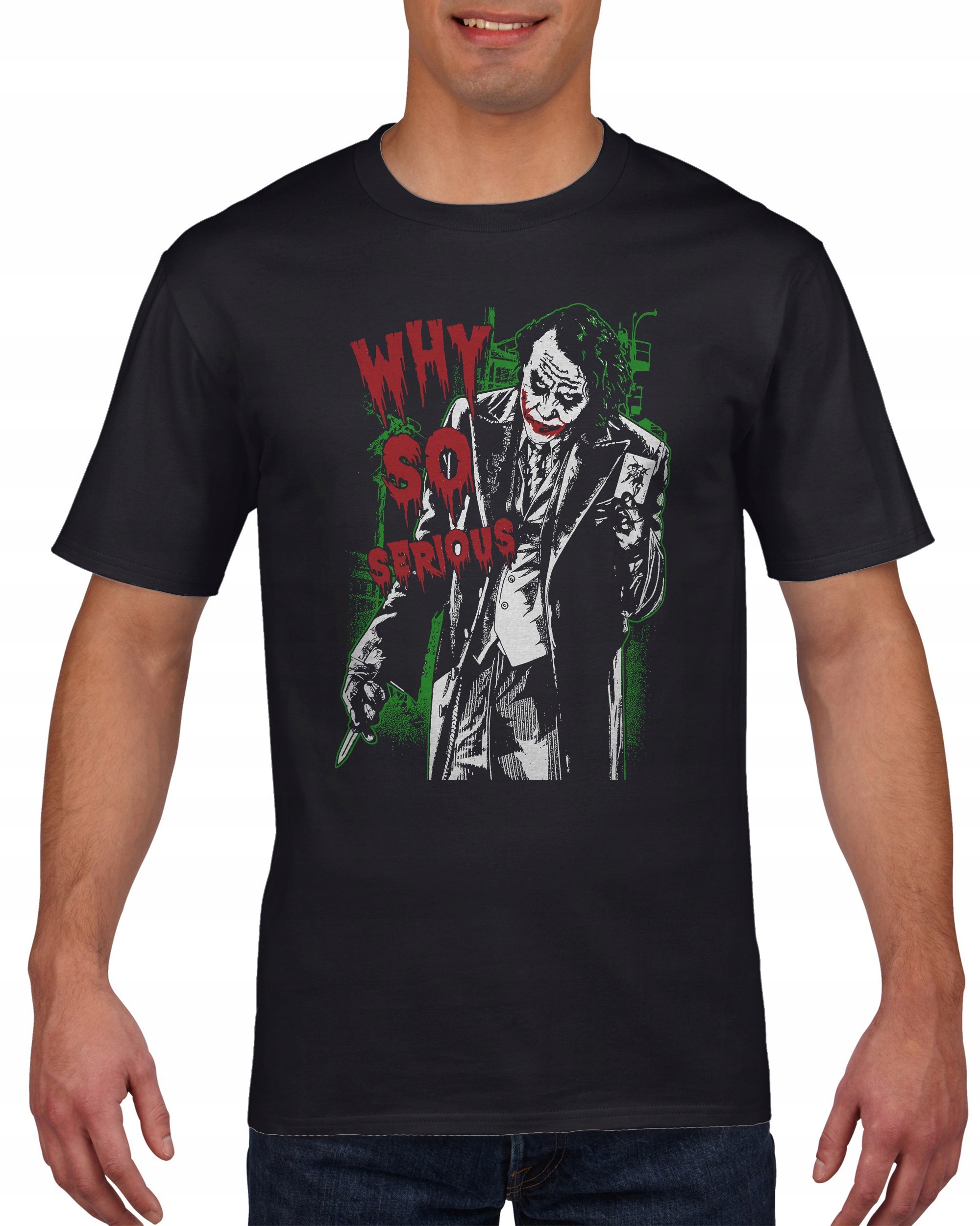 

Koszulka męska Why So Serious Joker c XXL