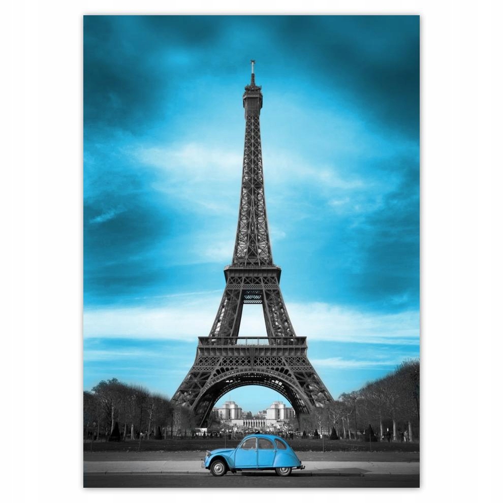 

Naklejki 50x70 Błękitny Paryż