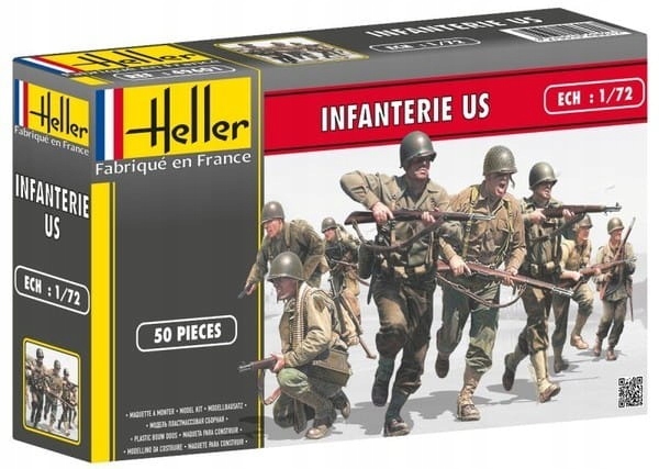 Wwii Infanterie Us, Heller 49601