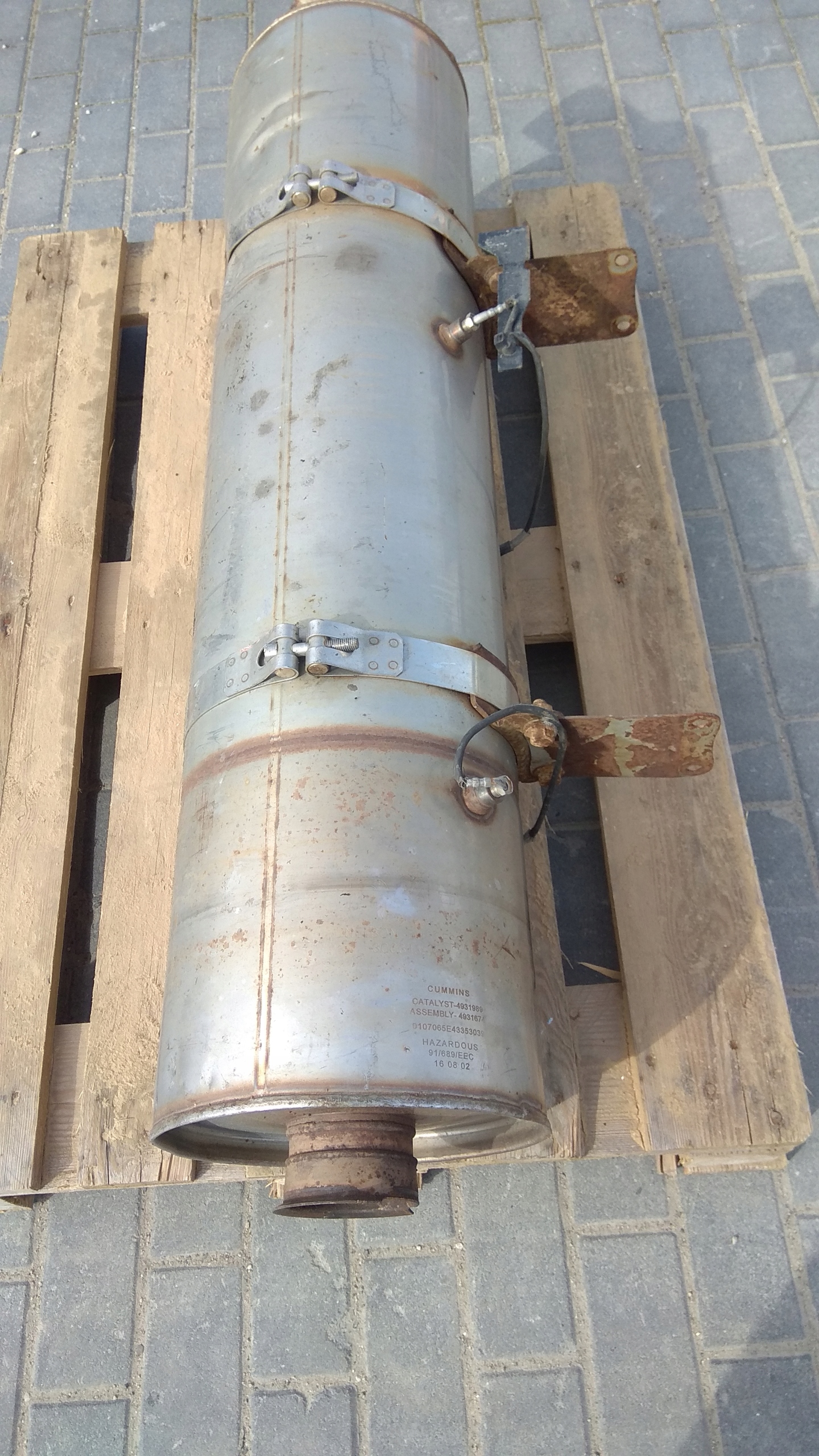 4931989 - Глушитель катализатор выхлоп DAF LF 45 55 EURO5 E5