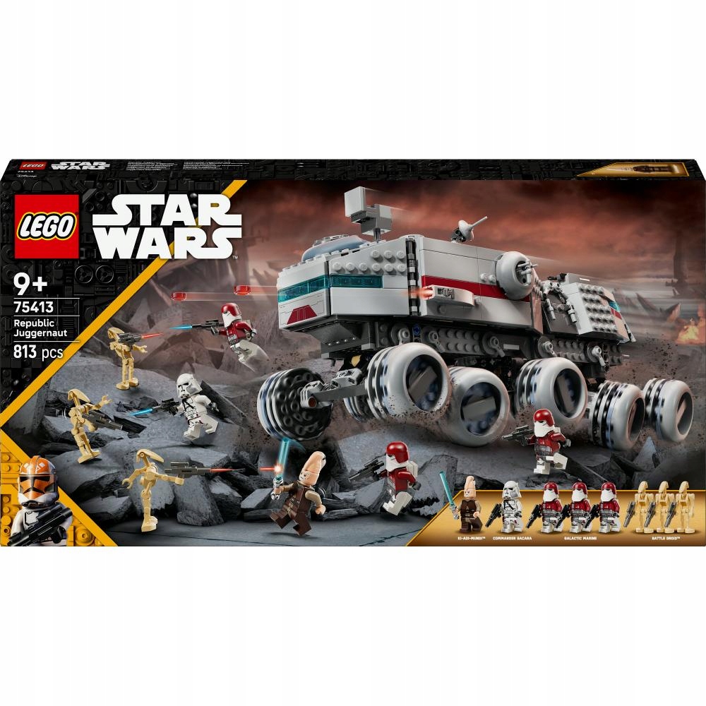 Lego Star Wars Tank republiky Juggernaut 75413