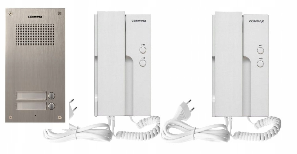 DR-2UM Commax bramofon 2 rodzinny domofon 2 unifony DP-2HPR 230V