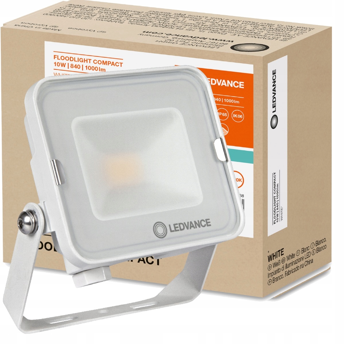 Naświetlacz HALOGEN LED 10W 4000K Biały LEDVANCE