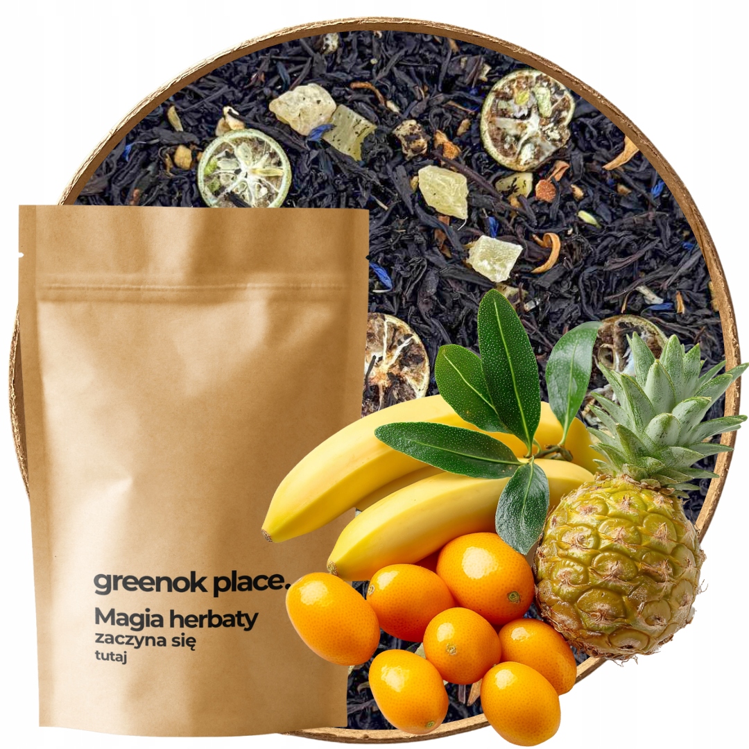 Levně Čaj černý Tropický Sen 1000 gCEYLON ananas mango Exotická Příchuť