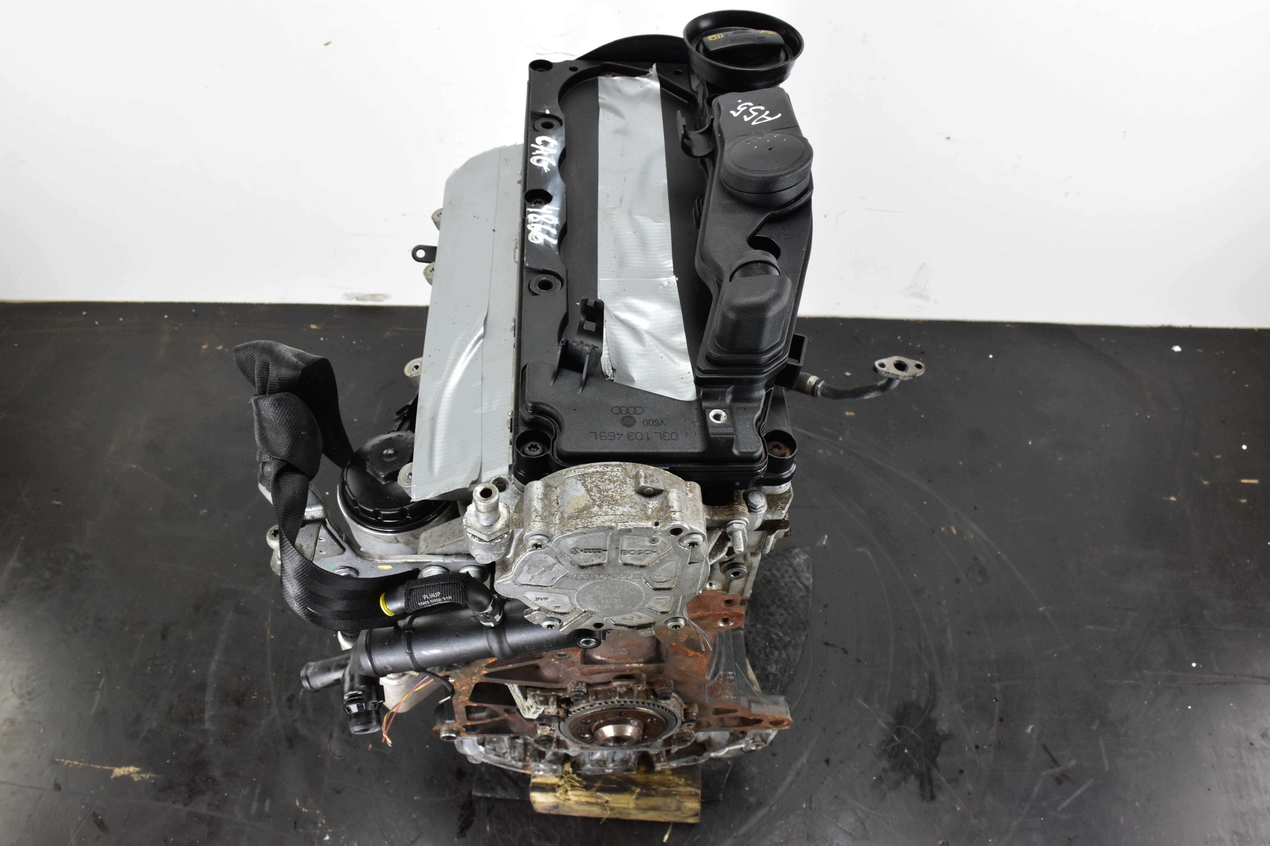 engine AUDI A4 B8 A5 8T Q5 A6 C6 SEAT EXEO 2.0 TDI CAG !! KOMPRESJA !!