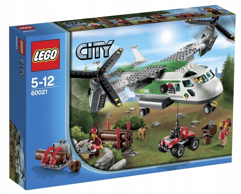 Lego City 60021 Wirolot Towarowy Quad