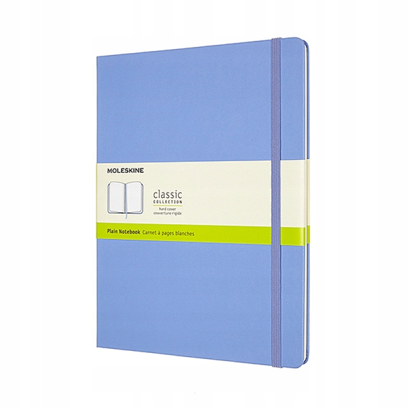 Notes Classic XL 19x25cm gładki niebieski