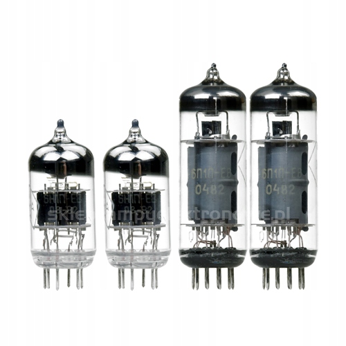 2x 6N1P-EW Voskhod a 2x 6P1P-EW Svetlana – sada pre Taga Harmony HTA-25B