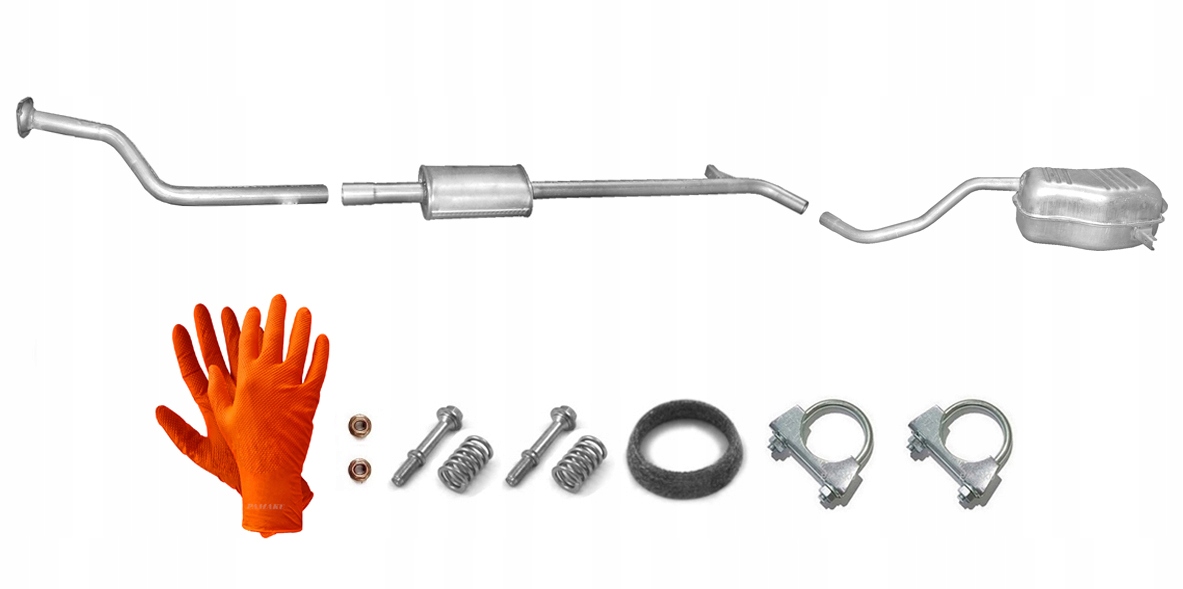 Renault Grand Modus 1.6i 16V 82 kW (od roku 2004) Výfukový Systém