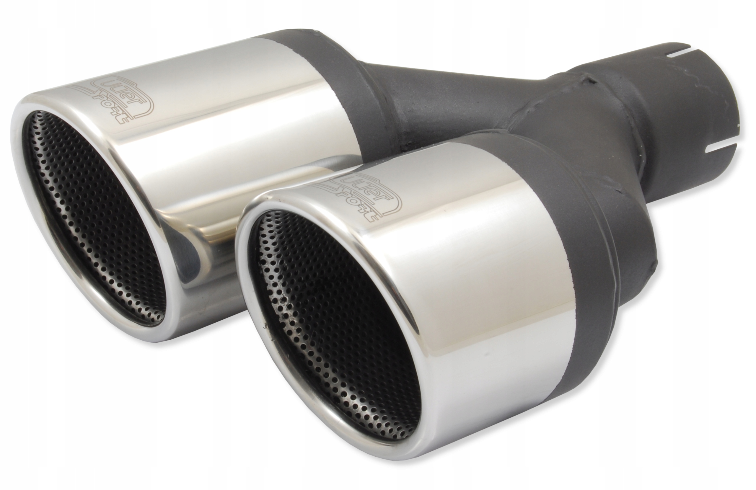Końcówka wydechu ULTER SPORT podwójna PRAWA 100 mm