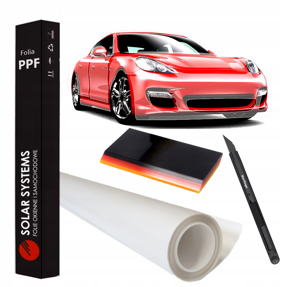 PPF ЗАЩИТНАЯ ПЛЕНКА БАМПЕР КАПОТ КУЗОВА АВТОМОБИЛЯ 152 СМ