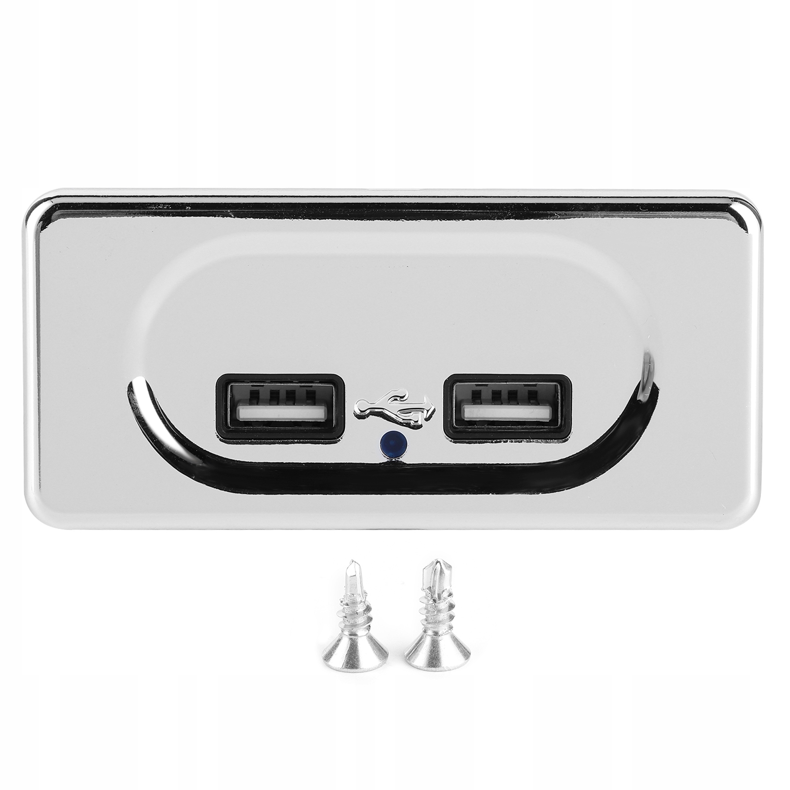 12/24V PODWÓJNE GNIAZDO ŁADOWANIA USB GNIAZDO 3.1A LED RV PRZYCZEPIE KEMPIN