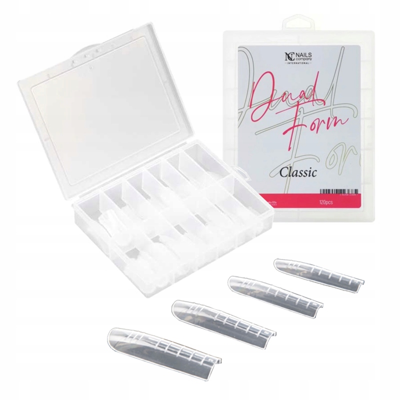 

Nc Dual Form Classic 120szt przedłużanie paznokci