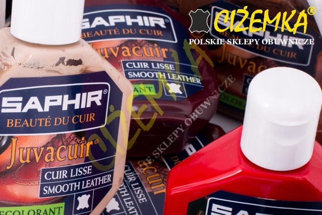 SAPHIR JUVACUIR BALSAM RENOWACJI SKÓRY CZARNY 01 Pojemność opakowania 25 ml