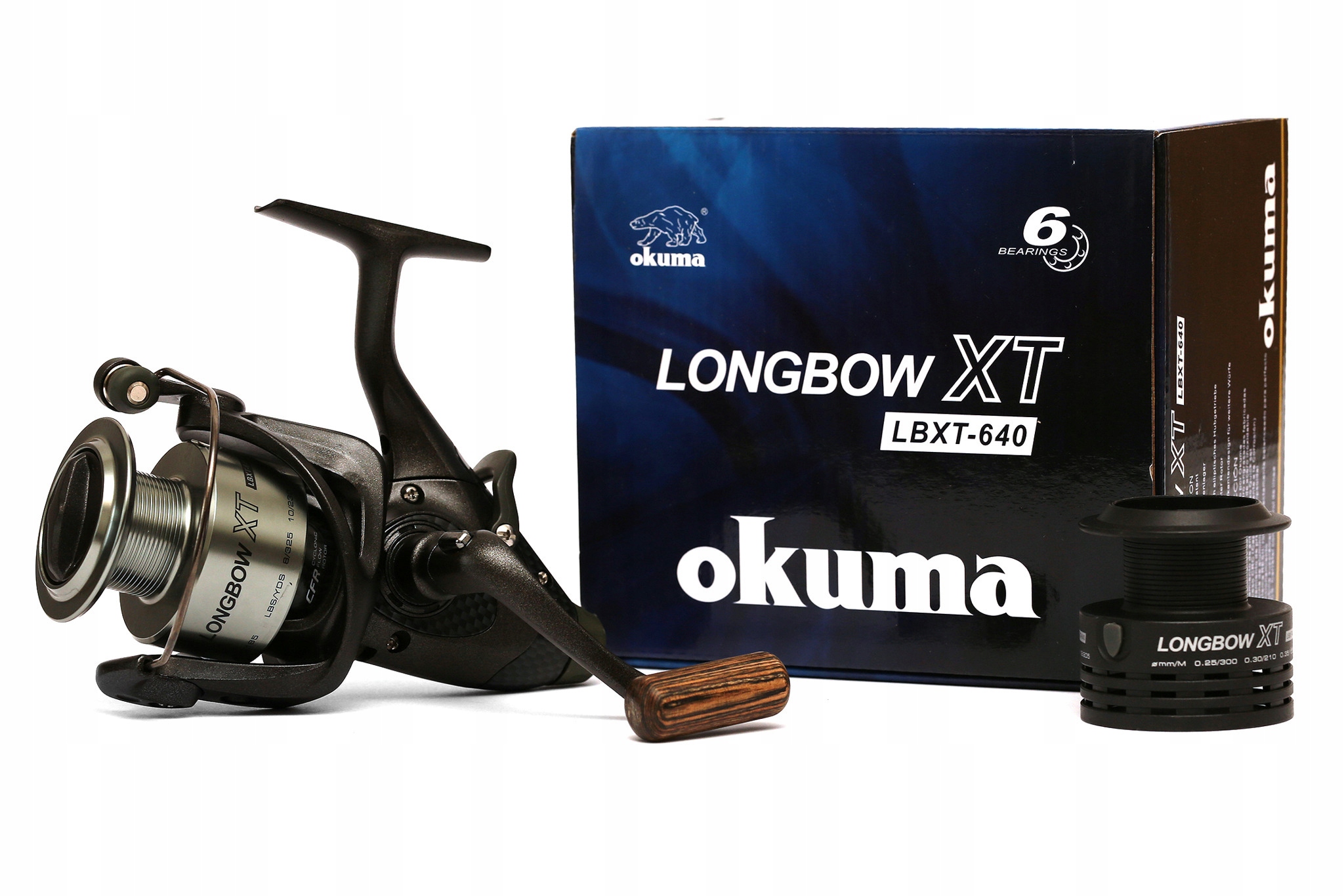 Kołowrotek Z Wolnym Biegiem Okuma Longbow 655