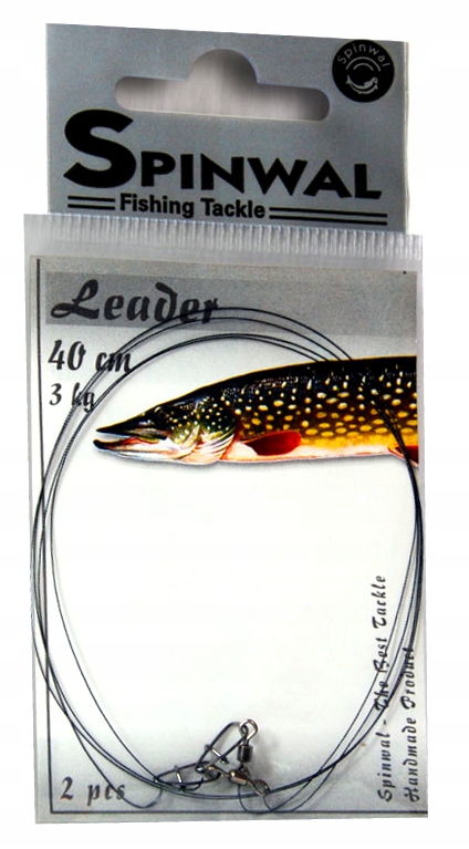 

Spinwal Przypon Wolframowy 40CM 3KG Op. 2SZT.