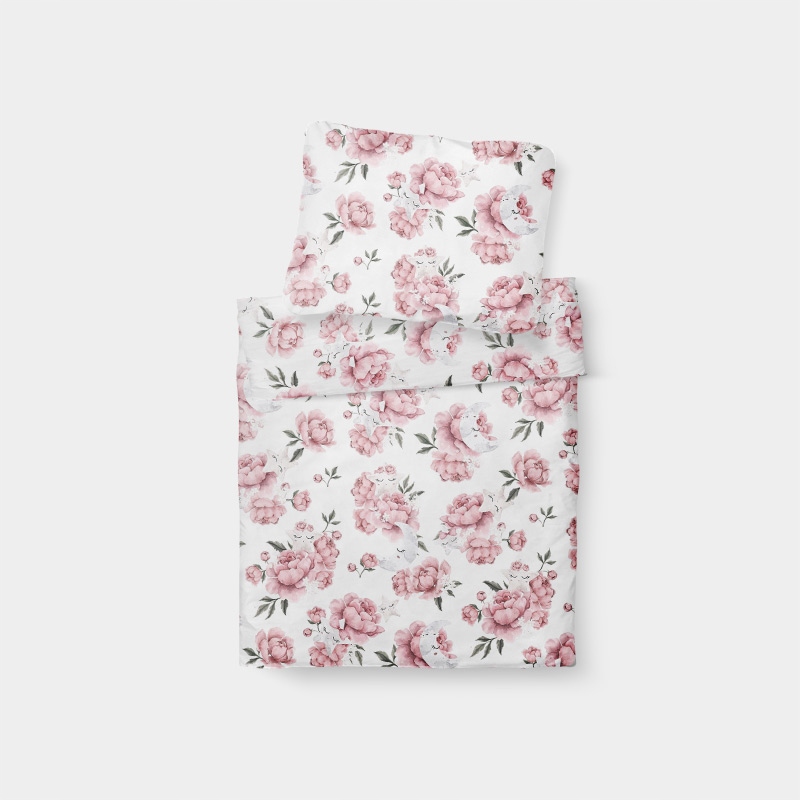 Pościel BAMBUSOWA do wózka 50X70 TKANINA BAMBUS 100% Kolor wielokolorowy