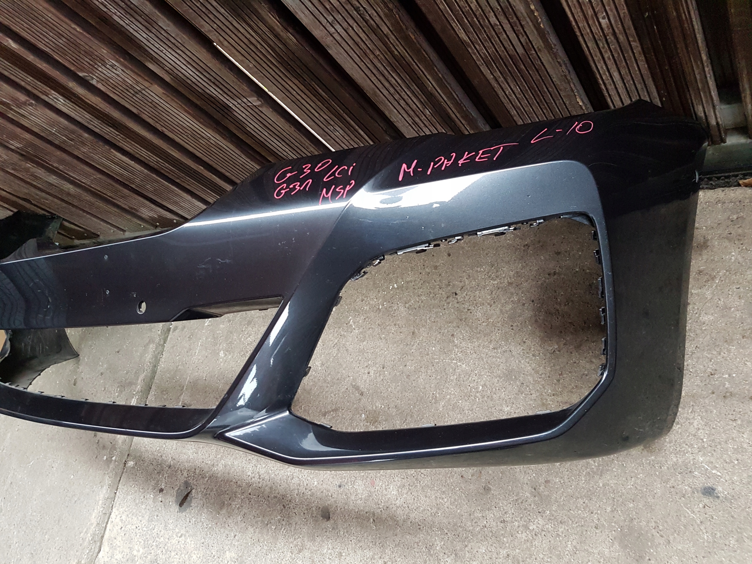 front bumper BMW G30 G31 LCI m-packet