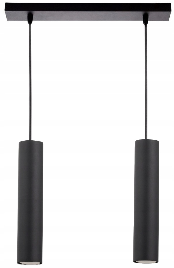 Lampa Wisząca Żyrandol Metalowe Tuby Led GU10