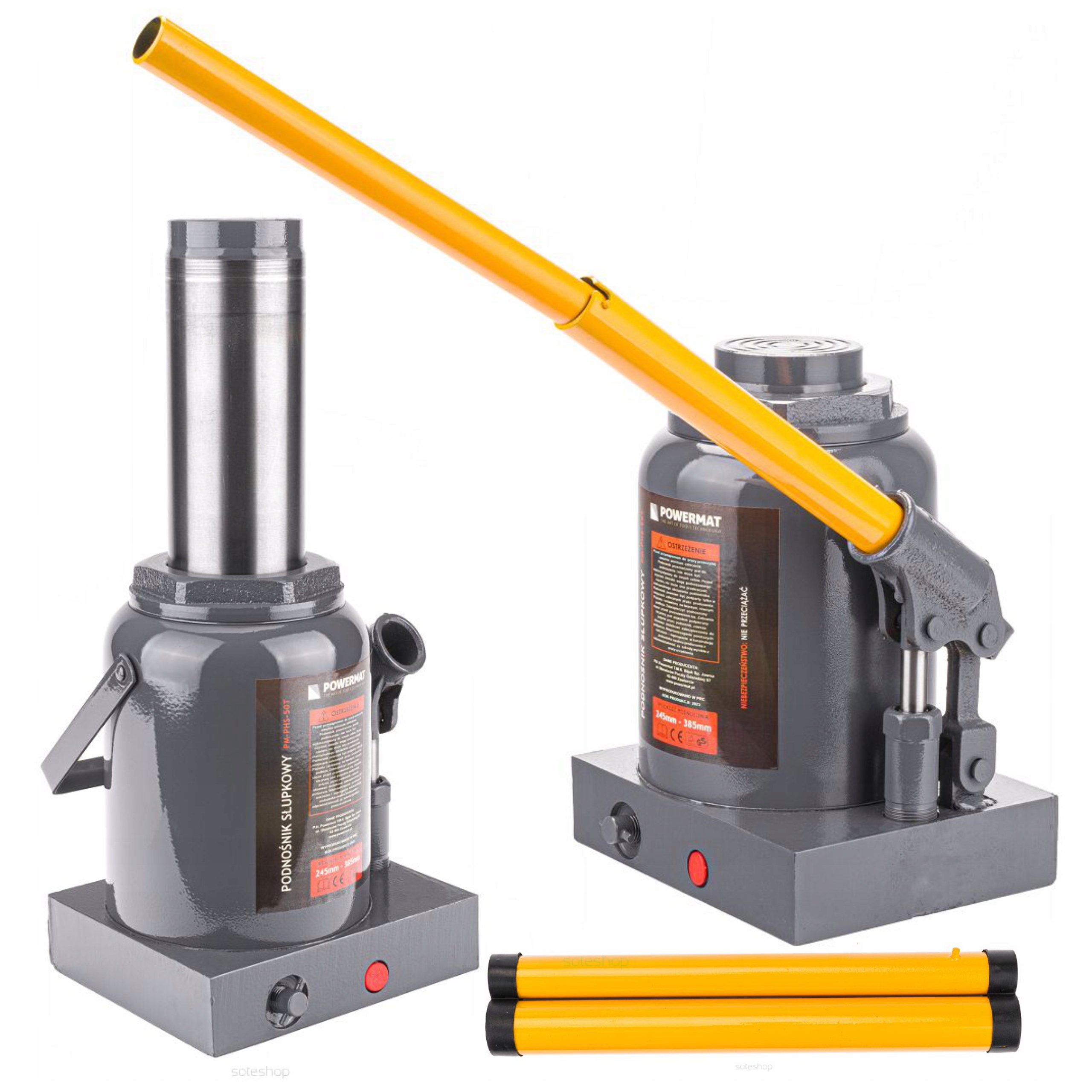 Automobilový Hydraulický Sloupkový Lahvový Zvedák S Pákovým Ventilem 50 Tun