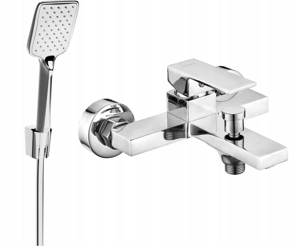 Mexen Uno R62 Vanová Baterie se Sprchovou Sada Chrom 7143R62-00