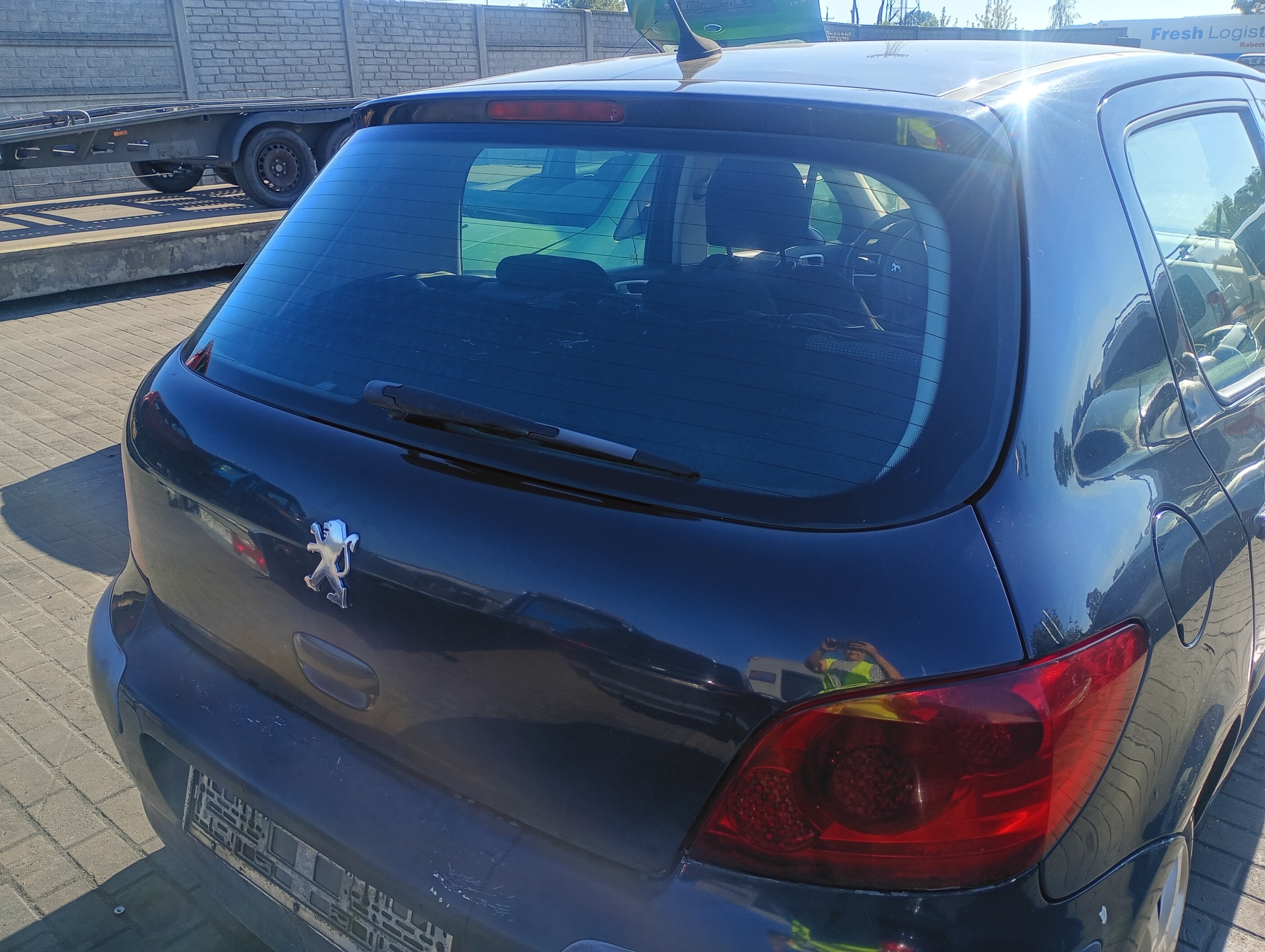 trunk door boot rear rear part Peugeot 307 FL 04-09 code lakieru KTG