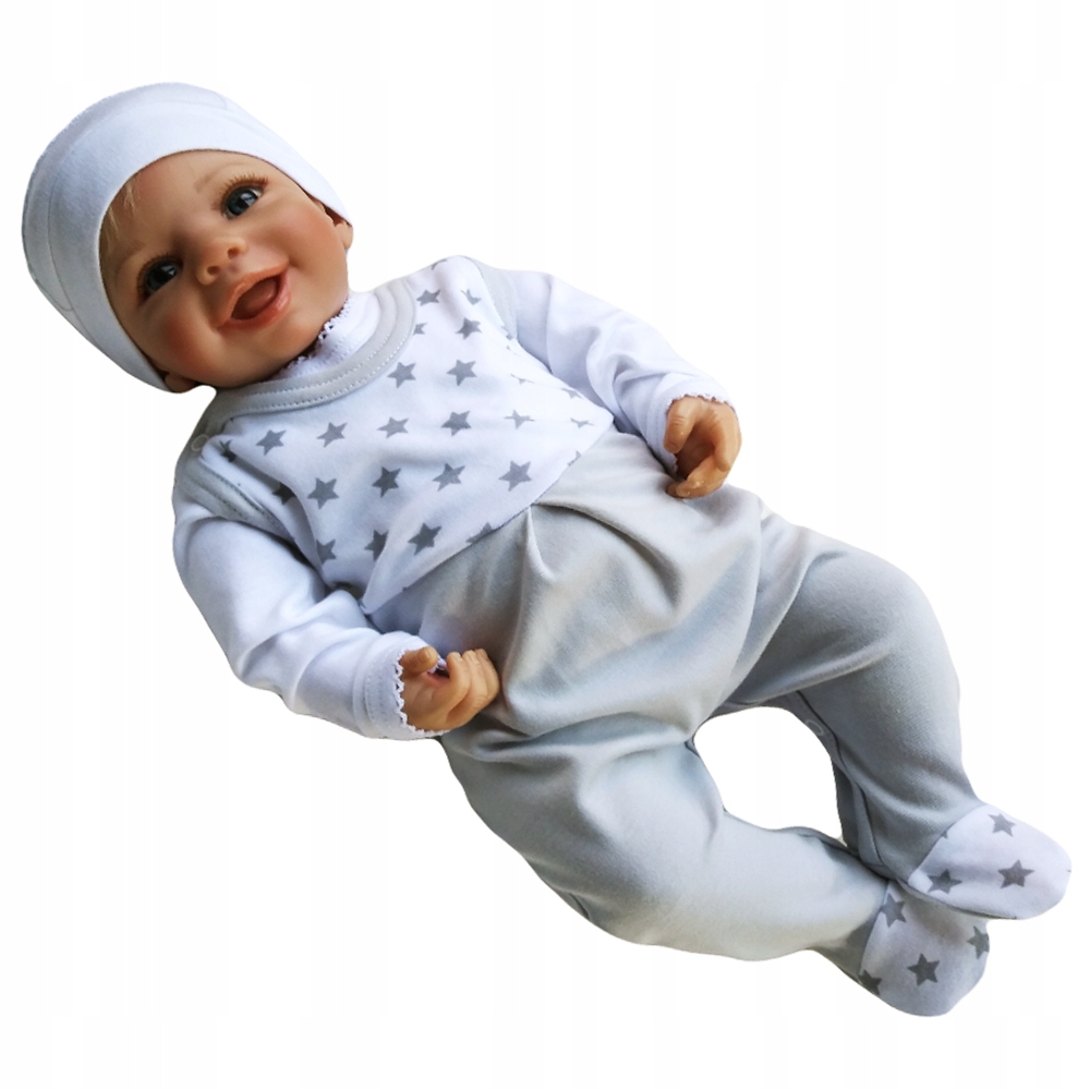 Śpiochy śpioszki 5 sztuk r. 56 bawełna Materiał dominujący bawełna