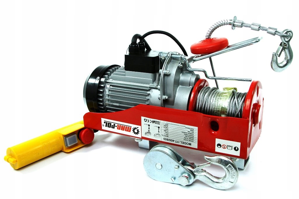 WYCIAGARKA WCIAGARKA ELEKTRYCZNA LINOWA 800kg 230V Producent code 800