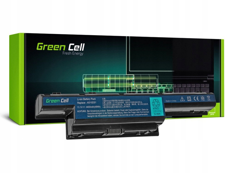 

Bateria Green Cell AS10D do Acer Aspire