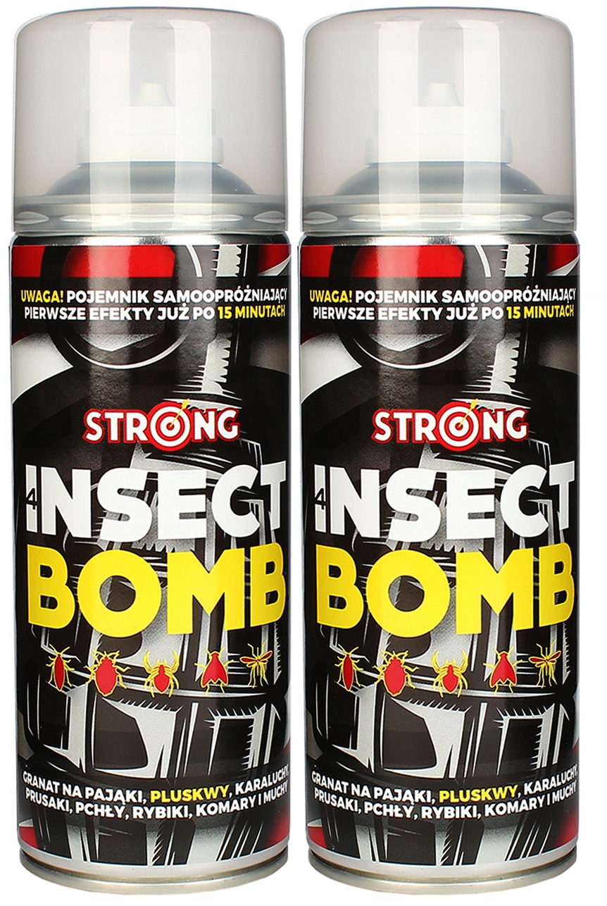 

2xSTRONG Sprawdzona Bomba Na Pluskwy Rybiki Muchy