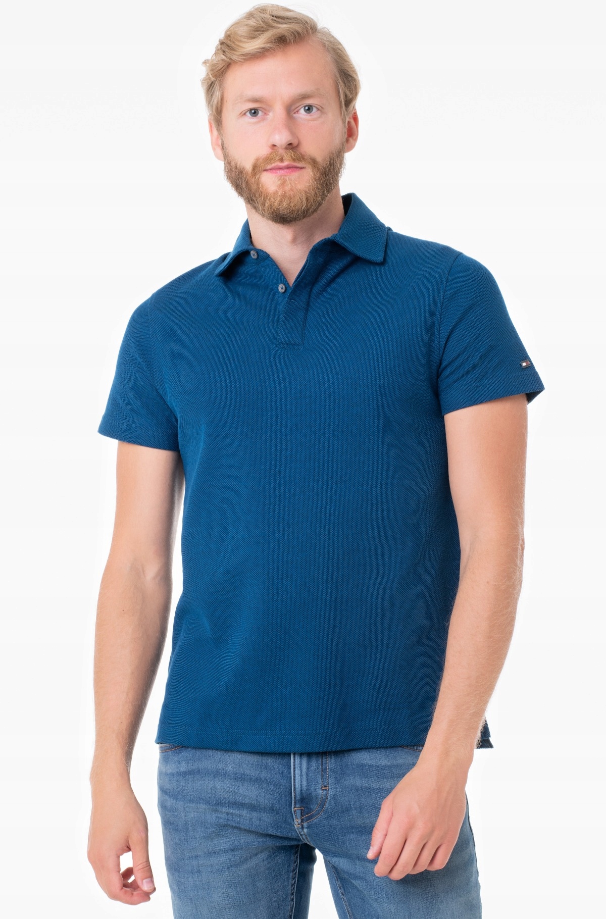 Tommy Hilfiger Polokošile Big Honeycomb MW0MW33289 R XL