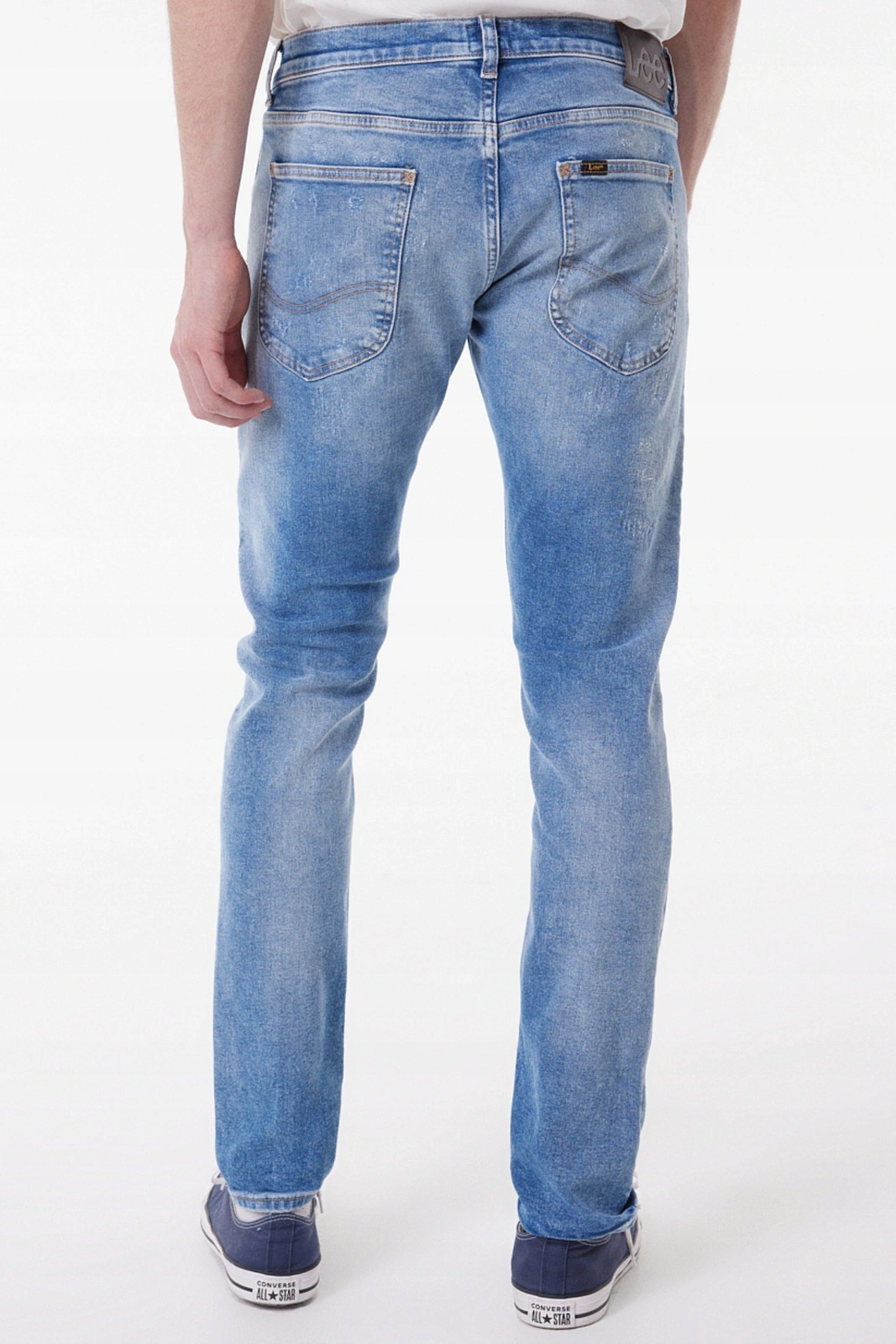 Pánské zúžené džínové kalhoty Lee Luke Light Blue 112388520 34/32