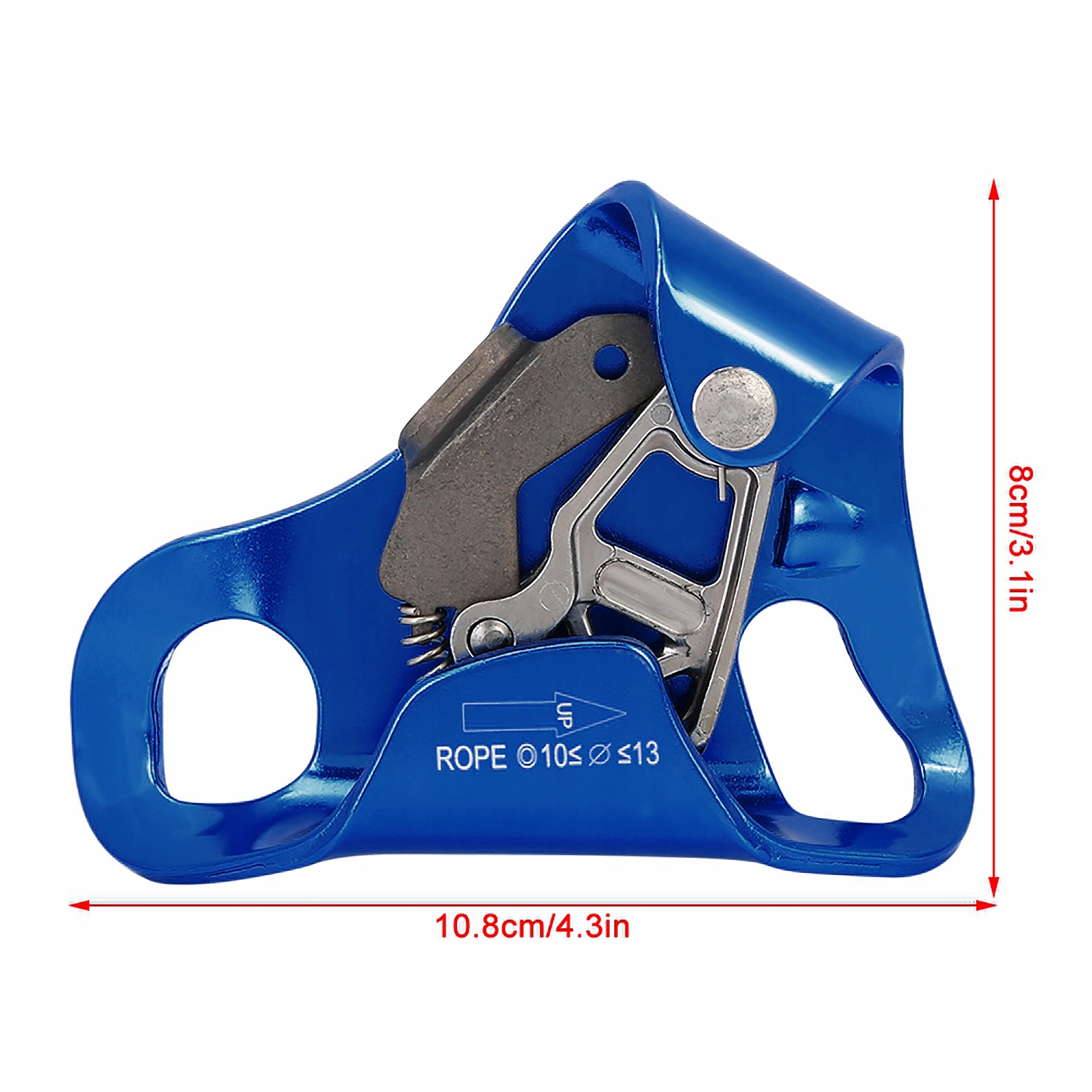 WSPINACZKA PIERSIOWA ASCENDER SPRZĘT DO ZJAZDÓW ZACISK LINOWY 8-13MM 100KG EAN (GTIN) 6974835771630