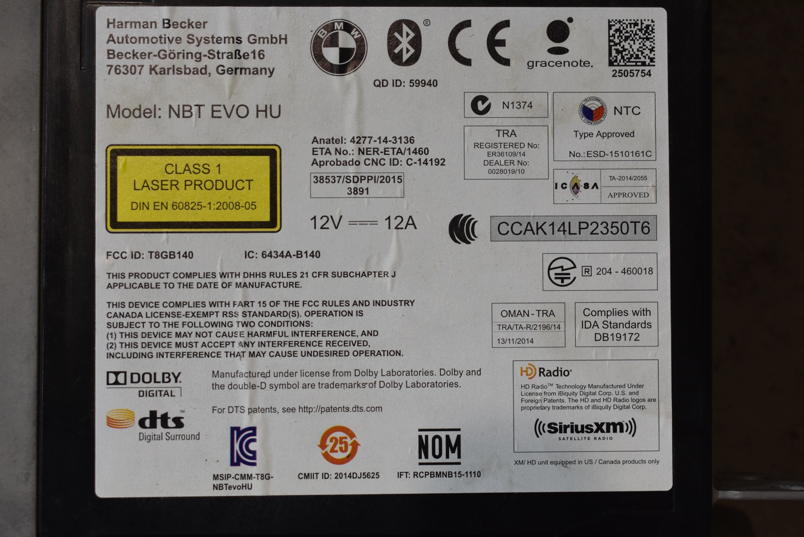 IDEALNA navigation player BMW X3 G01 8708269 1