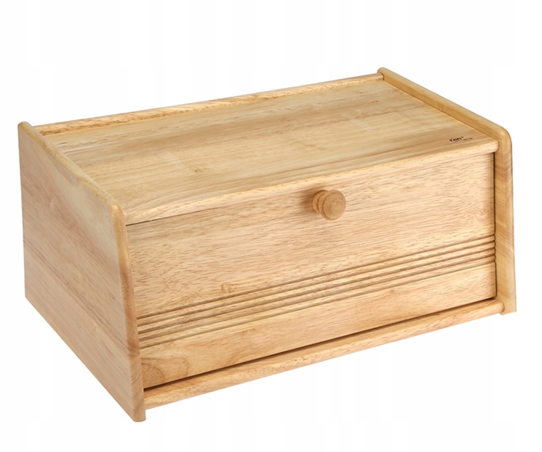 CHLEBAK POJEMNIK NA CHLEB PIECZYWO BUŁKI Z DREWNA KAUCZUKOWEGO