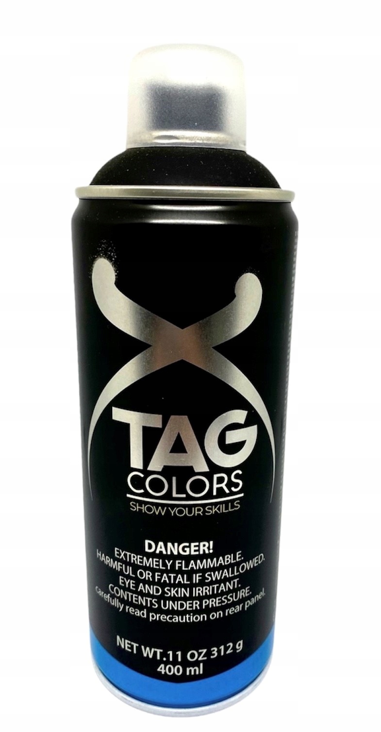 

Tag Colors Spray Graffiti lakier 400ml Czarny