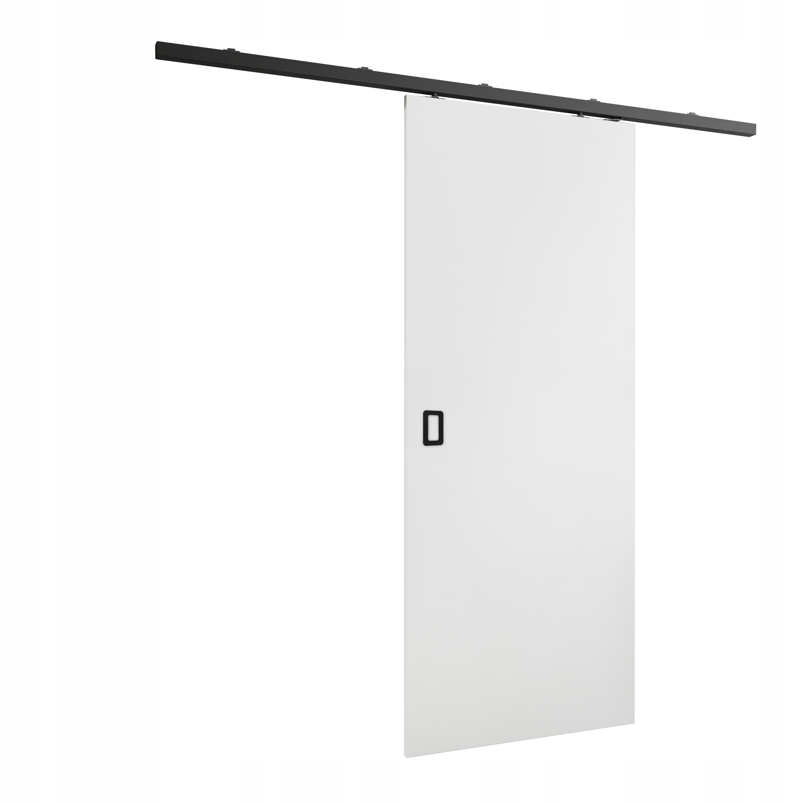 Posuvné nástěnné dveře HS-45 Wermo 60 bílé