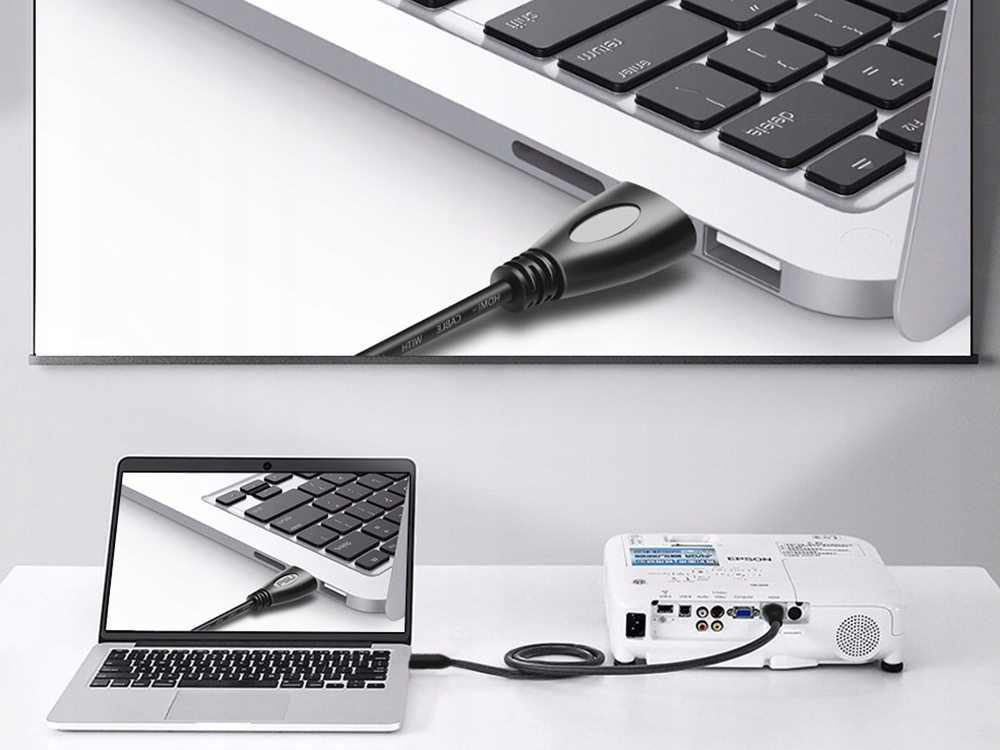 KABEL MOCNY DŁUGI PRZEWÓD HDMI V1.4 3D 4K CEC ETHERNET 3M 150CM POZŁACANY Marka Raltek