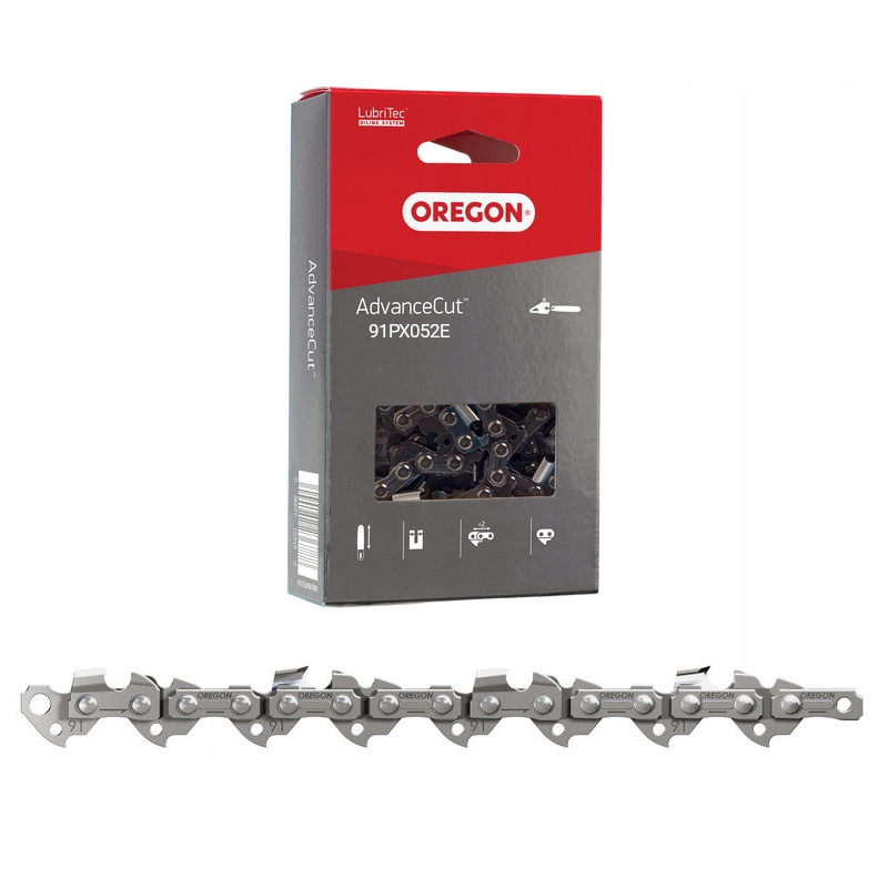ŁAŃCUCH OREGON 3/8LP 1,3MM 52 OGNIWA 91PX AdvanceCut
