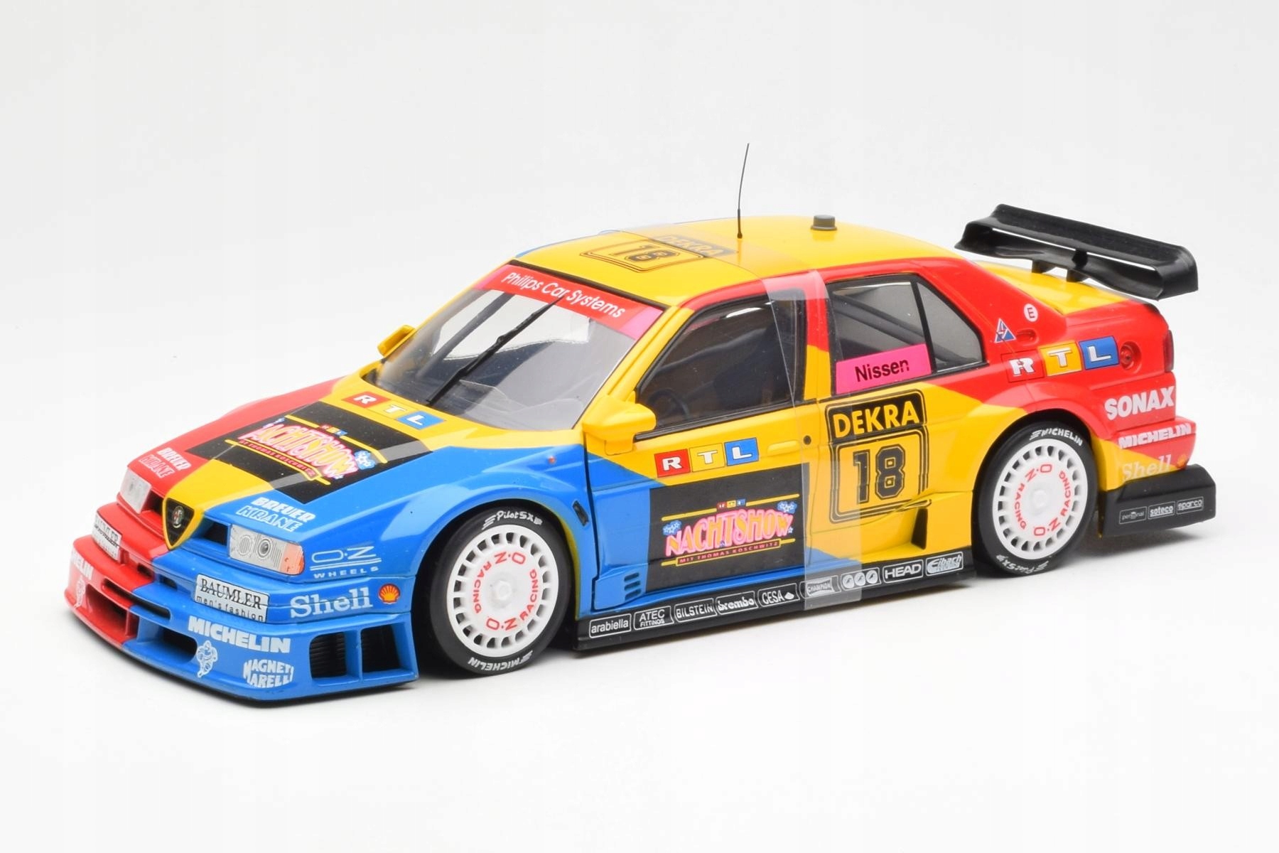 Alfa Romeo 155 V6 Ti n18 Nissen 1994 Ut modely 1/18