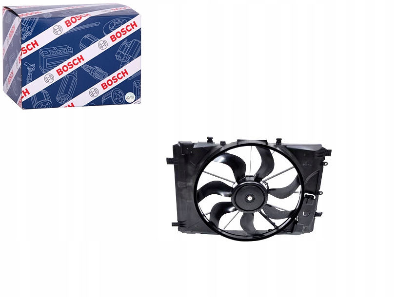 WENTYLATOR CHŁODNICY MERCEDES A W176 B SPORTS TOURER W246 W242 CLA