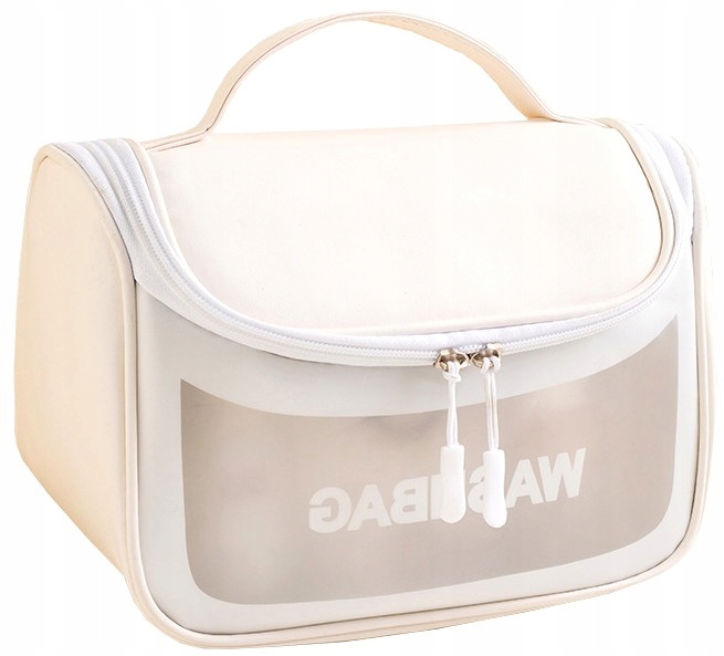 Kosmetyczka wodoodporna duża przezroczysta pojemna Marka Edibazzar