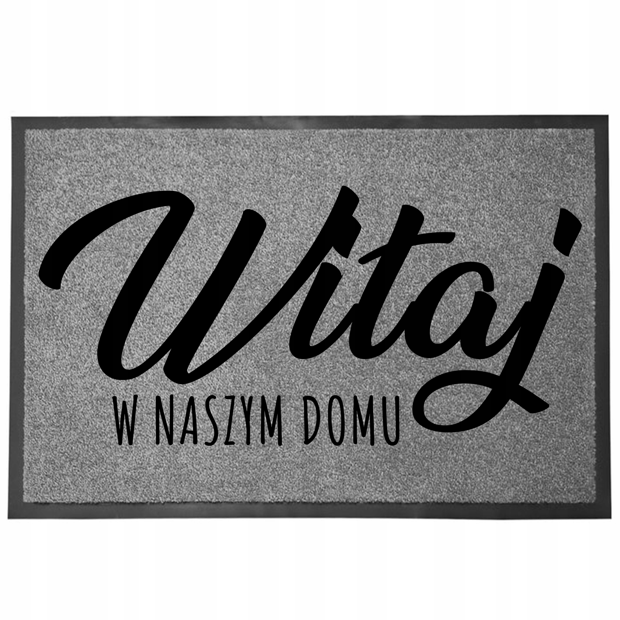 Wycieraczka Wejściowa Monochrom 40X60 Styl Nadruk Dekoracja Modna