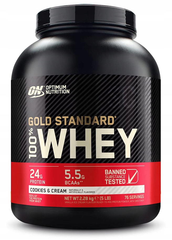 OPTIMUM 100% WHEY GOLD STANDARD 2270 IZOLAT BIAŁKA — 3