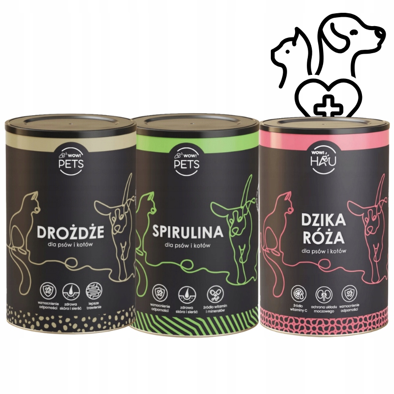 Levně Sada doplňků přirozené imunity pro psa a kočku, zdravý mazlíček