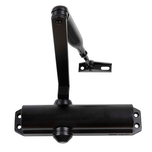 ASSA ABLOY DC120 SAMOZAMYKACZ Z BLOKADĄ DO DRZWI CZARNY