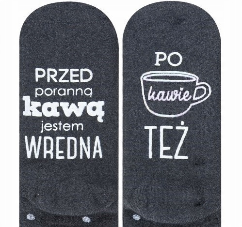 

Skarpety Soxo Śmieszne Frota Napis Wredna 35-40